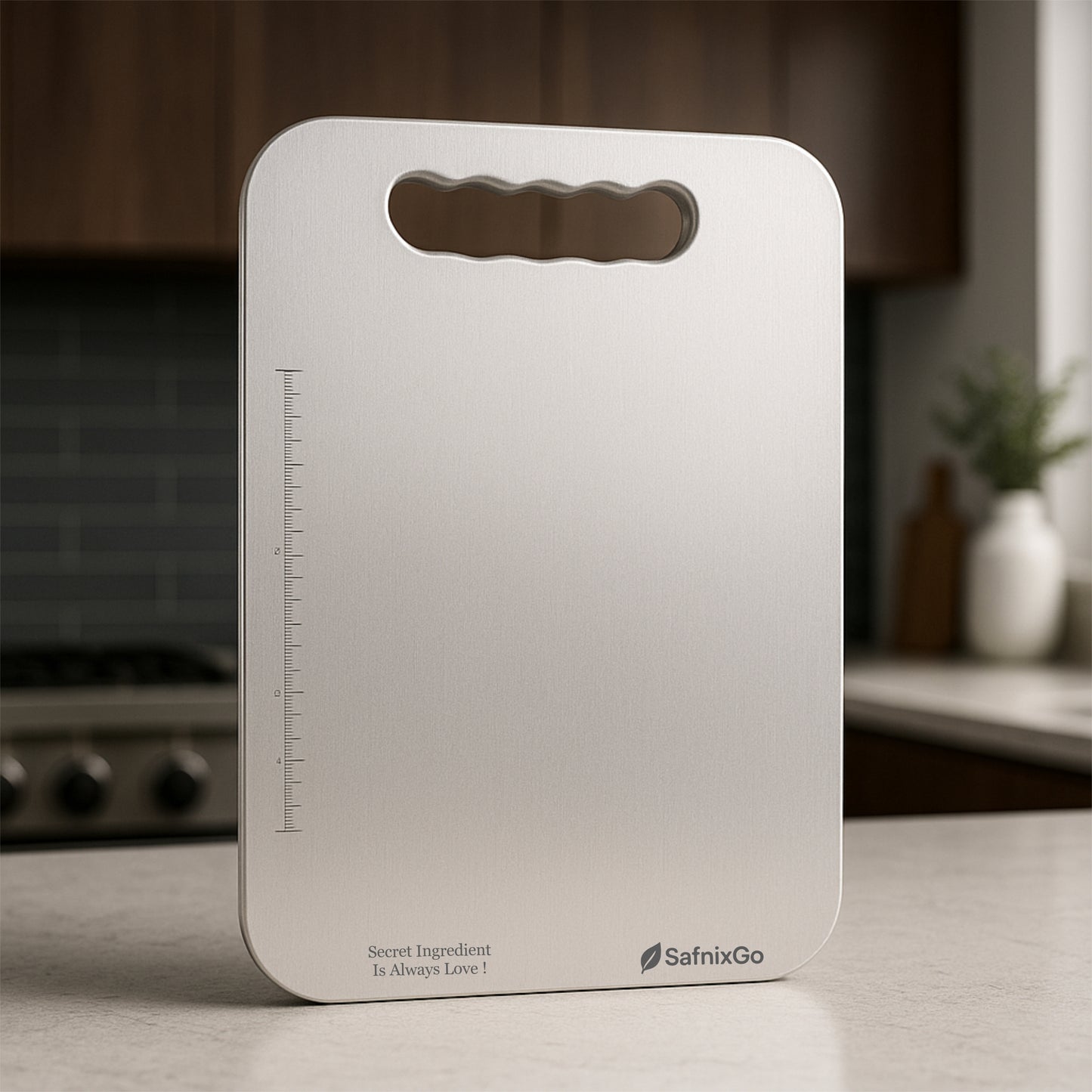 Stainless steel Ti Chopping Board